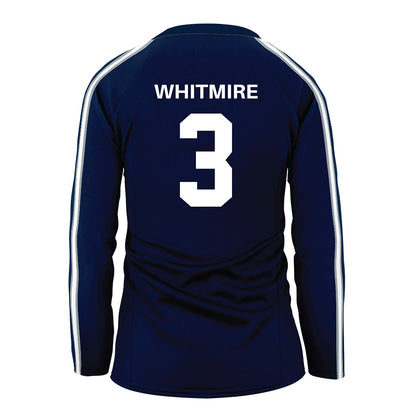 Penn State - NCAA Women's Volleyball : Danielle Whitmire - Navy Volleyball Jersey-1