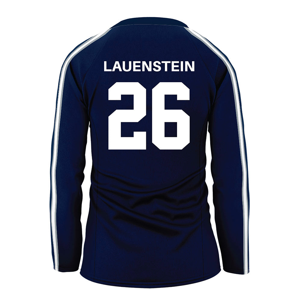 Penn State - NCAA Women's Volleyball : Whitney Lauenstein - Navy Volleyball Jersey-1