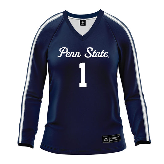 Penn State - NCAA Women's Volleyball : Kendall Northern - Navy Volleyball Jersey-0