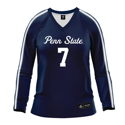 Penn State - NCAA Women's Volleyball : Ryla Jones - Navy Volleyball Jersey-0