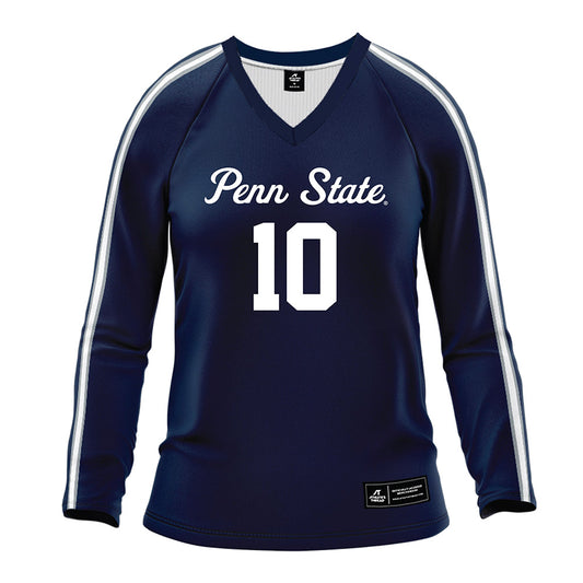 Penn State - NCAA Women's Volleyball : Ava Jurevicius - Navy Volleyball Jersey-0