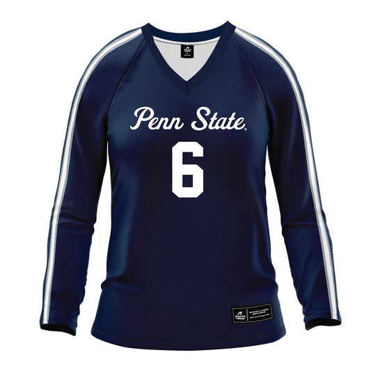Penn State - NCAA Women's Volleyball : Kate Lally - Navy Volleyball Jersey-0
