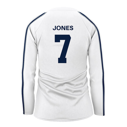 Penn State - NCAA Women's Volleyball : Ryla Jones - White Volleyball Jersey-1