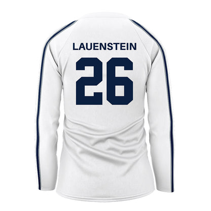 Penn State - NCAA Women's Volleyball : Whitney Lauenstein - White Volleyball Jersey-1