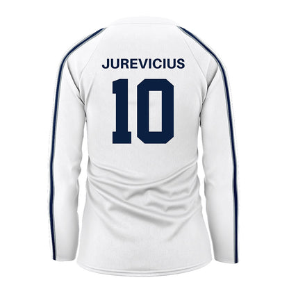 Penn State - NCAA Women's Volleyball : Ava Jurevicius - White Volleyball Jersey-1