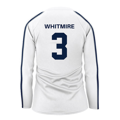 Penn State - NCAA Women's Volleyball : Danielle Whitmire - White Volleyball Jersey-1