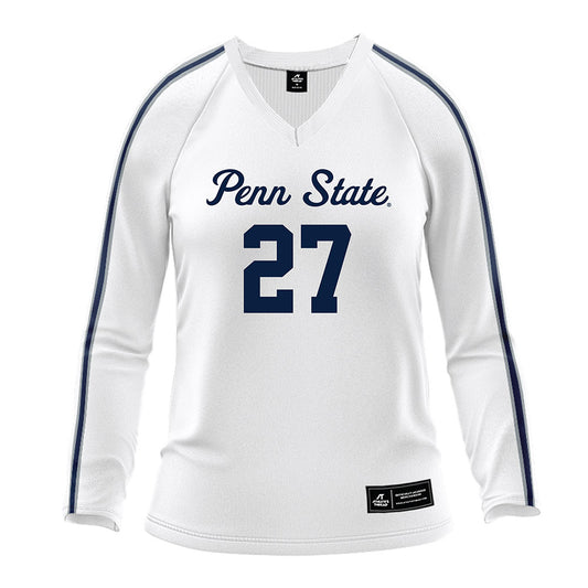 Penn State - NCAA Women's Volleyball : Alexis Ewing - White Volleyball Jersey-0