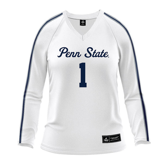 Penn State - NCAA Women's Volleyball : Kendall Northern - White Volleyball Jersey-0