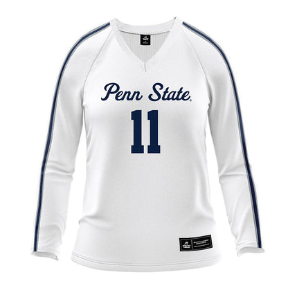 Penn State - NCAA Women's Volleyball : Jocelyn Nathan - White Volleyball Jersey-0