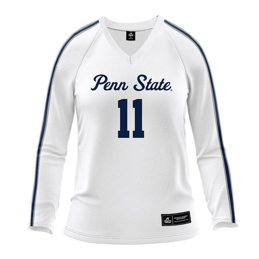 Penn State - NCAA Women's Volleyball : Jocelyn Nathan - White Volleyball Jersey-0