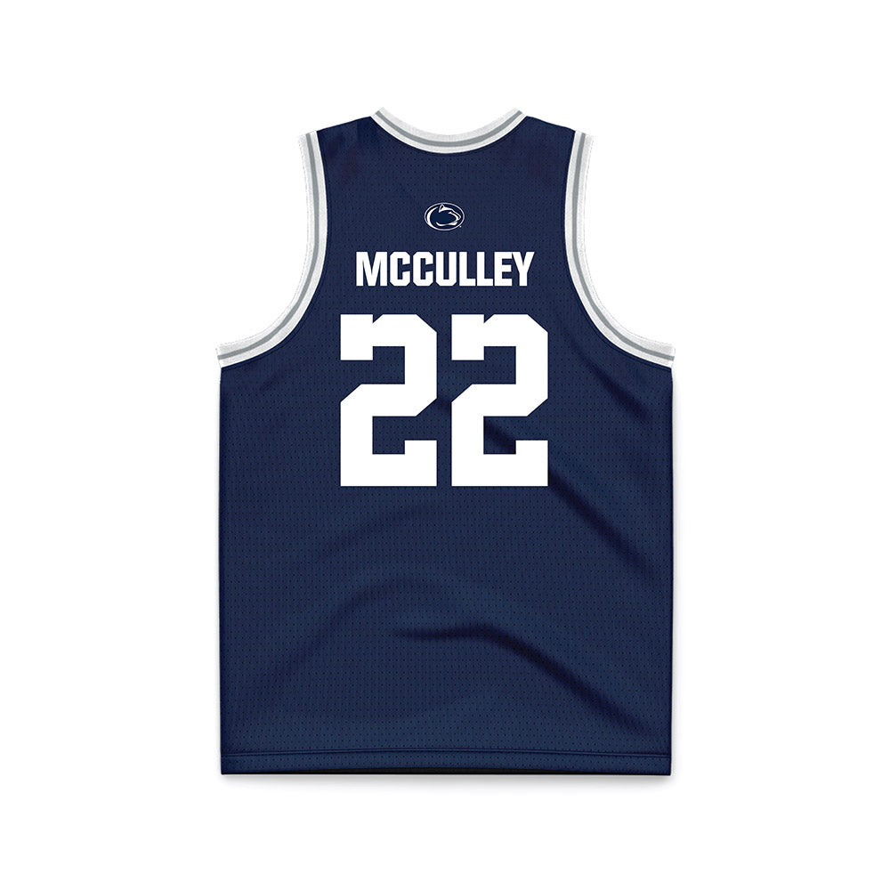 Penn State - NCAA Women's Field Hockey : Emmy McCulley - Navy Basketball Jersey-1
