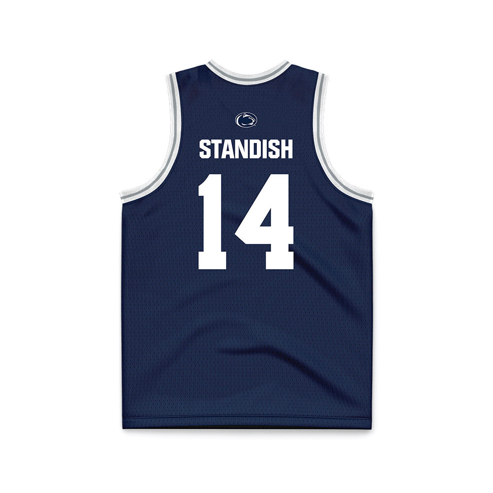 Penn State - NCAA Women's Field Hockey : Cam Standish - Navy Basketball Jersey-1