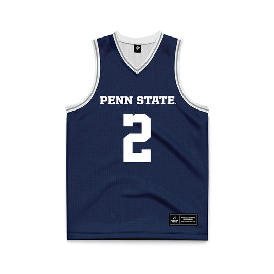 Penn State - NCAA Women's Field Hockey : Katelyn Strawser - Navy Basketball Jersey-0