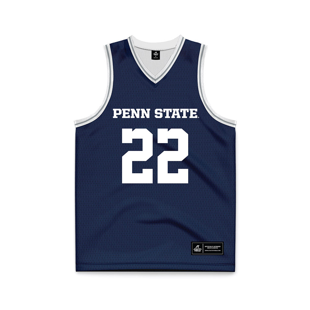 Penn State - NCAA Women's Field Hockey : Emmy McCulley - Navy Basketball Jersey-0