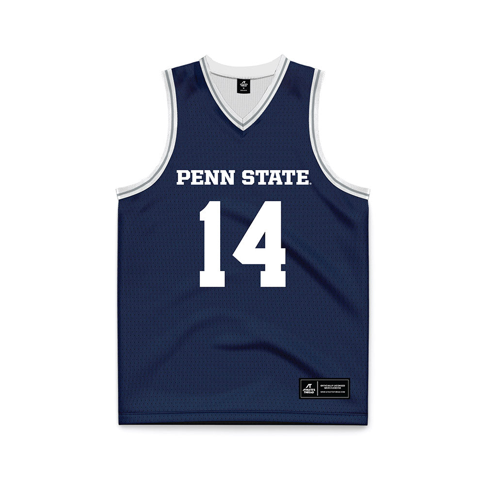 Penn State - NCAA Women's Field Hockey : Cam Standish - Navy Basketball Jersey-0