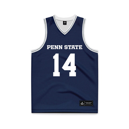 Penn State - NCAA Women's Field Hockey : Cam Standish - Navy Basketball Jersey-0