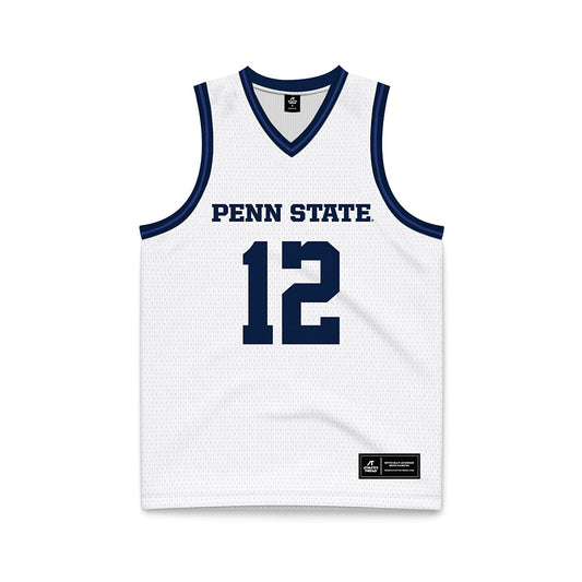 Penn State - NCAA Women's Field Hockey : Carly Seal - White Basketball Jersey-0