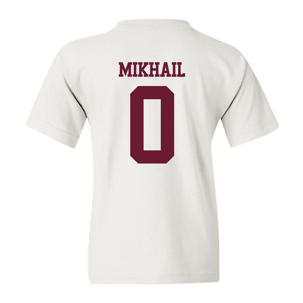 Texas A&M - NCAA Football : Noah Mikhail - Statement Shersey Youth T-Shirt-1