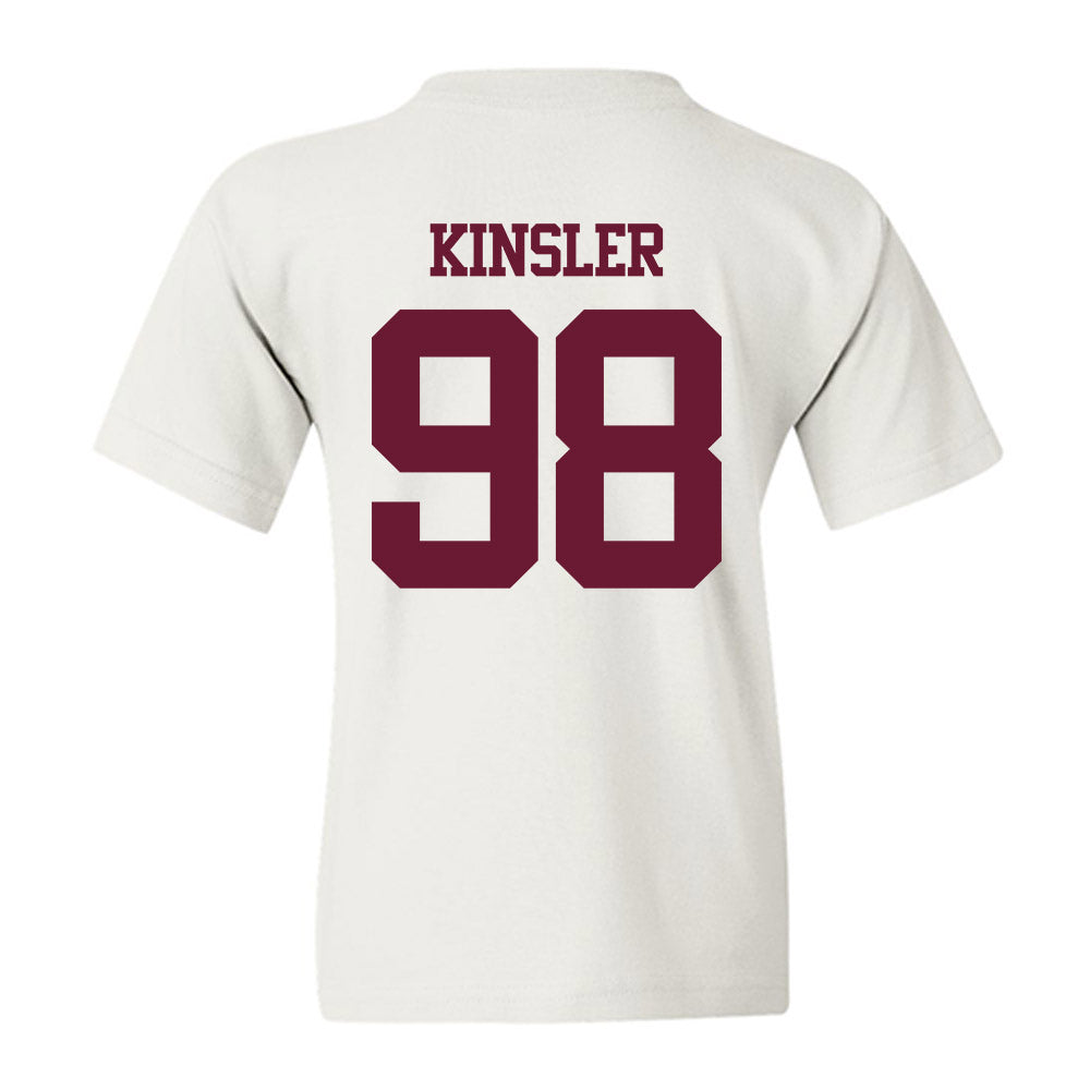 Texas A&M - NCAA Football : Jermaine Kinsler - Statement Shersey Youth T-Shirt-1