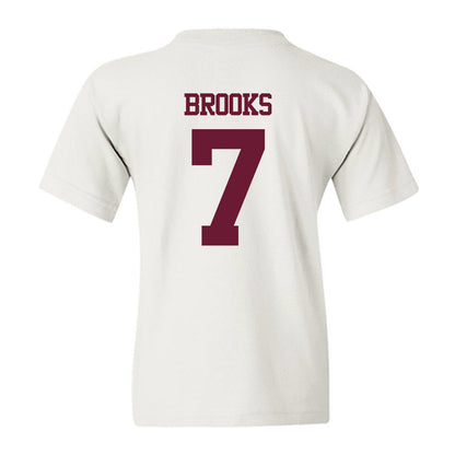 Texas A&M - NCAA Football : Dalton Brooks - Statement Shersey Youth T-Shirt-1