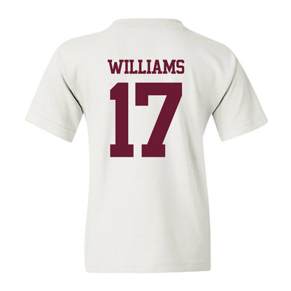 Texas A&M - NCAA Football : Madden Williams - Statement Shersey Youth T-Shirt-1