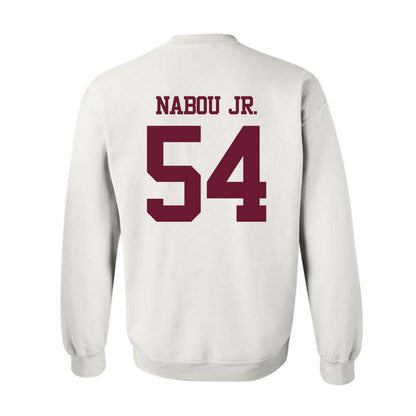 Texas A&M - NCAA Football : Mark Nabou Jr. - Statement Shersey Crewneck Sweatshirt-1