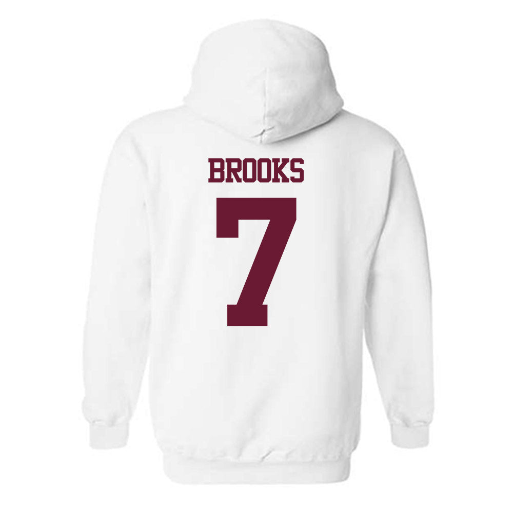 Texas A&M - NCAA Football : Dalton Brooks - Statement Shersey Hooded Sweatshirt-1