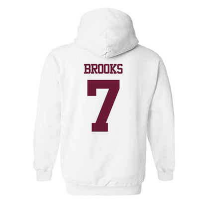 Texas A&M - NCAA Football : Dalton Brooks - Statement Shersey Hooded Sweatshirt-1