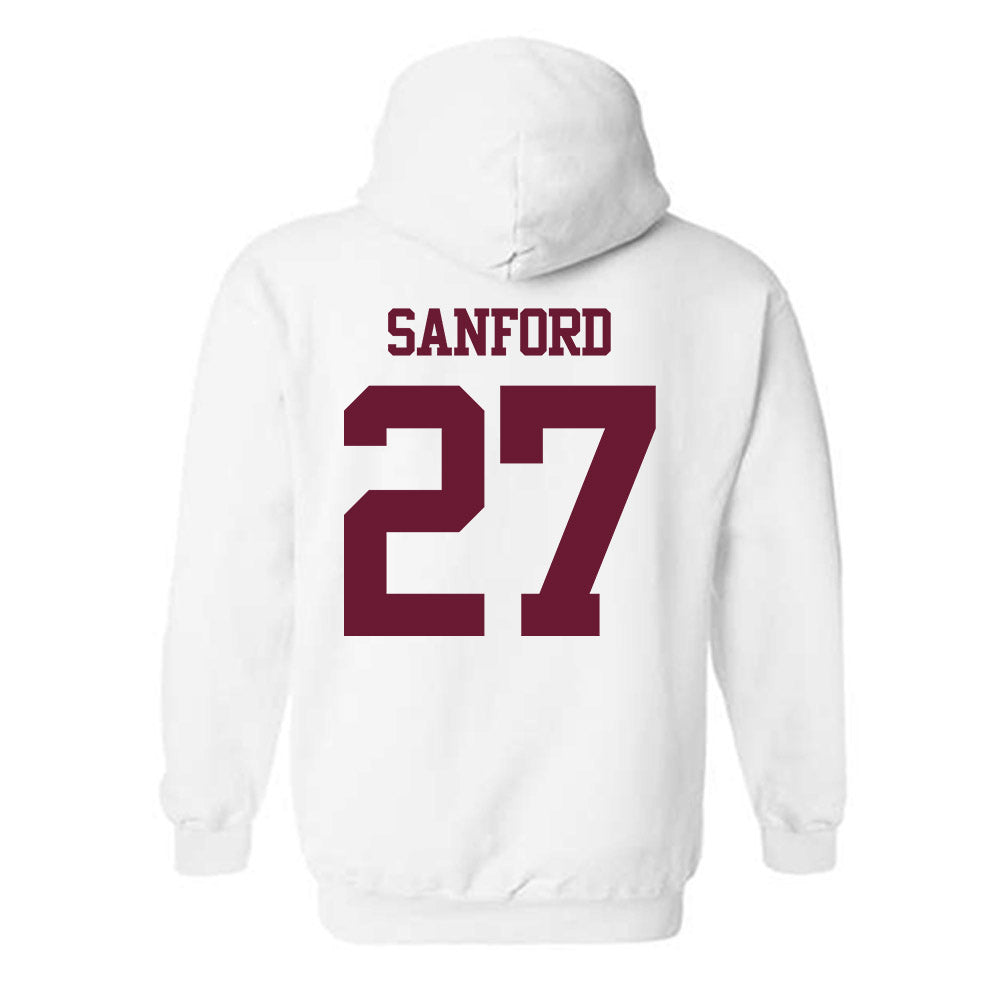 Texas A&M - NCAA Football : Daymion Sanford - Statement Shersey Hooded Sweatshirt-1