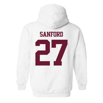 Texas A&M - NCAA Football : Daymion Sanford - Statement Shersey Hooded Sweatshirt-1