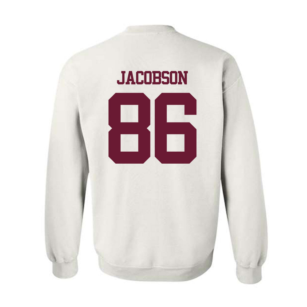 Texas A&M - NCAA Football : Evan Jacobson - Statement Shersey Crewneck Sweatshirt-1