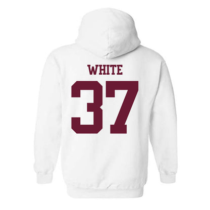 Texas A&M - NCAA Football : Tyler White - Statement Shersey Hooded Sweatshirt-1