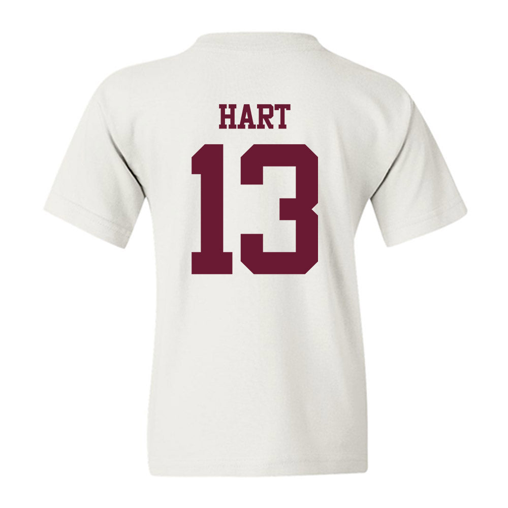 Texas A&M - NCAA Football : Brady Hart - Statement Shersey Youth T-Shirt-1