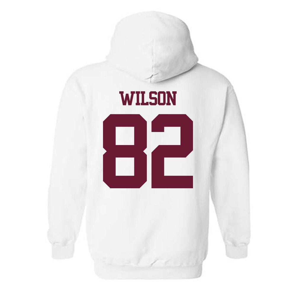 Texas A&M - NCAA Football : Jonah Wilson - Statement Shersey Hooded Sweatshirt-1