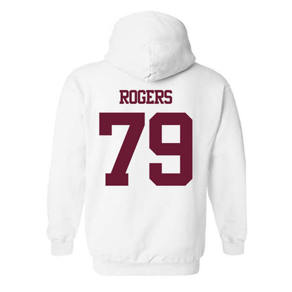 Texas A&M - NCAA Football : Lamont Rogers - Statement Shersey Hooded Sweatshirt-1