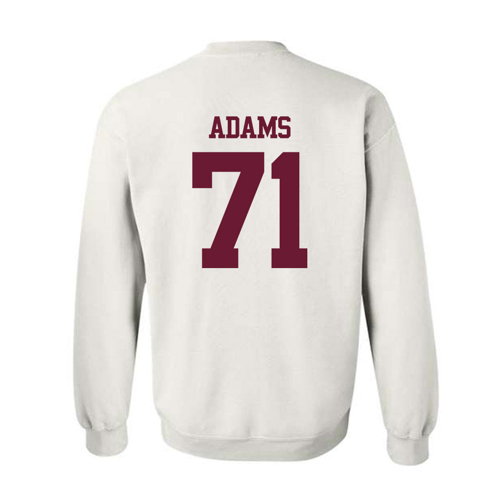 Texas A&M - NCAA Football : Tyree Adams - Statement Shersey Crewneck Sweatshirt-1