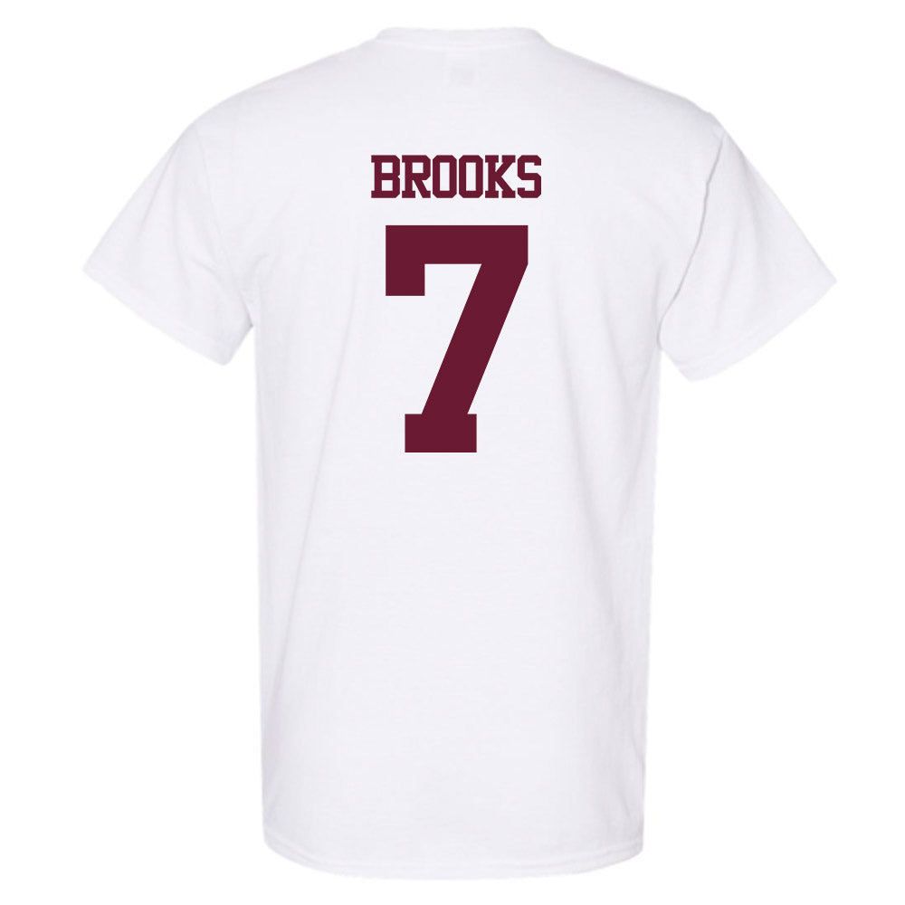 Texas A&M - NCAA Football : Dalton Brooks - Statement Shersey T-Shirt-1