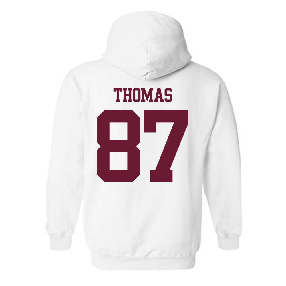 Texas A&M - NCAA Football : Houston Thomas - Statement Shersey Hooded Sweatshirt-1