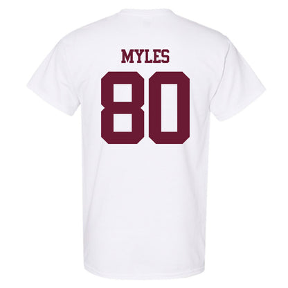 Texas A&M - NCAA Football : Jerome Myles - Statement Shersey T-Shirt-1