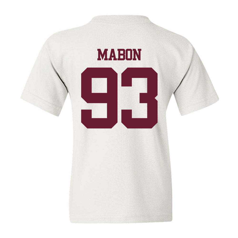Texas A&M - NCAA Football : Nathan Mabon - Statement Shersey Youth T-Shirt-1