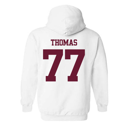 Texas A&M - NCAA Football : Tyler Thomas - Statement Shersey Hooded Sweatshirt-1