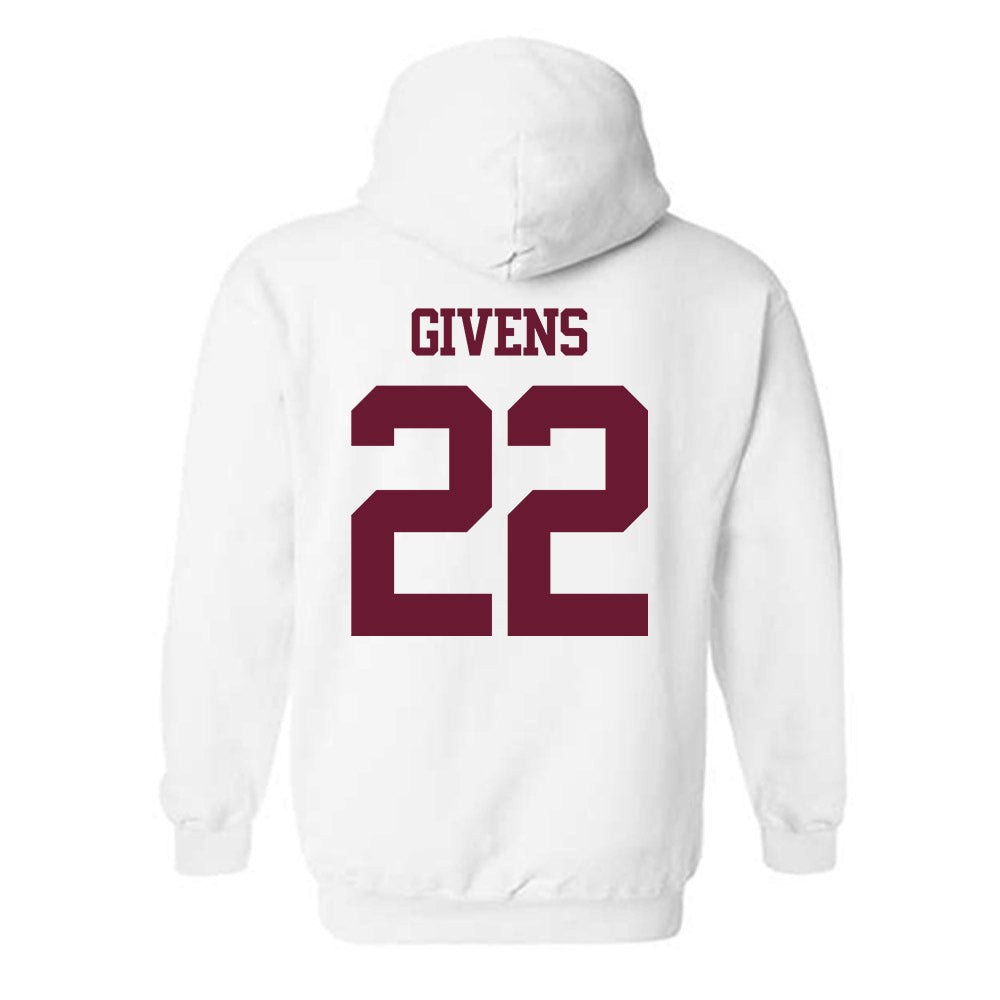 Texas A&M - NCAA Football : Tristian Givens - Statement Shersey Hooded Sweatshirt-1