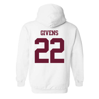 Texas A&M - NCAA Football : Tristian Givens - Statement Shersey Hooded Sweatshirt-1