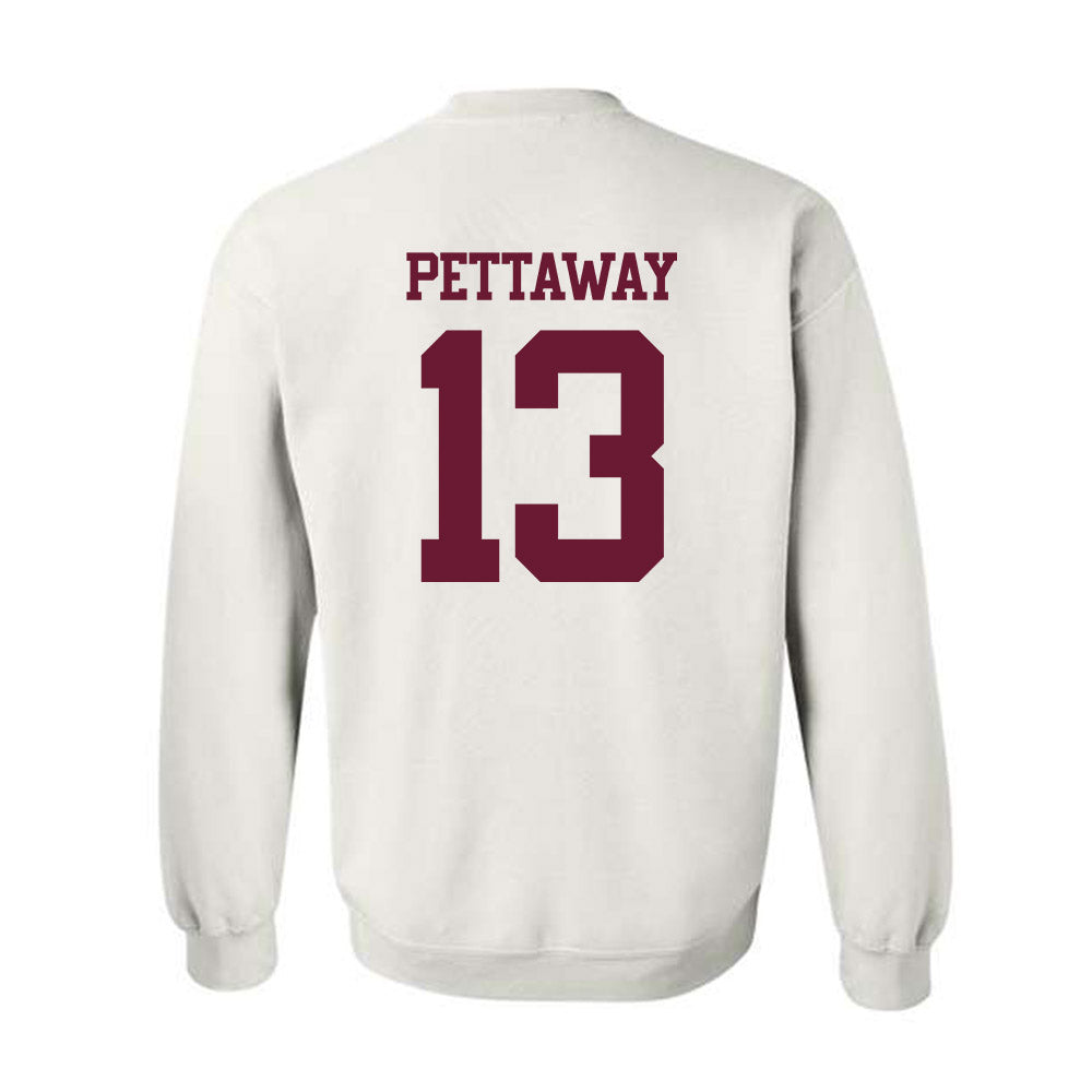 Texas A&M - NCAA Football : Deyjhon Pettaway - Statement Shersey Crewneck Sweatshirt-1