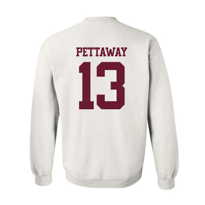 Texas A&M - NCAA Football : Deyjhon Pettaway - Statement Shersey Crewneck Sweatshirt-1