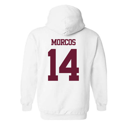 Texas A&M - NCAA Football : Eli Morcos - Statement Shersey Hooded Sweatshirt-1