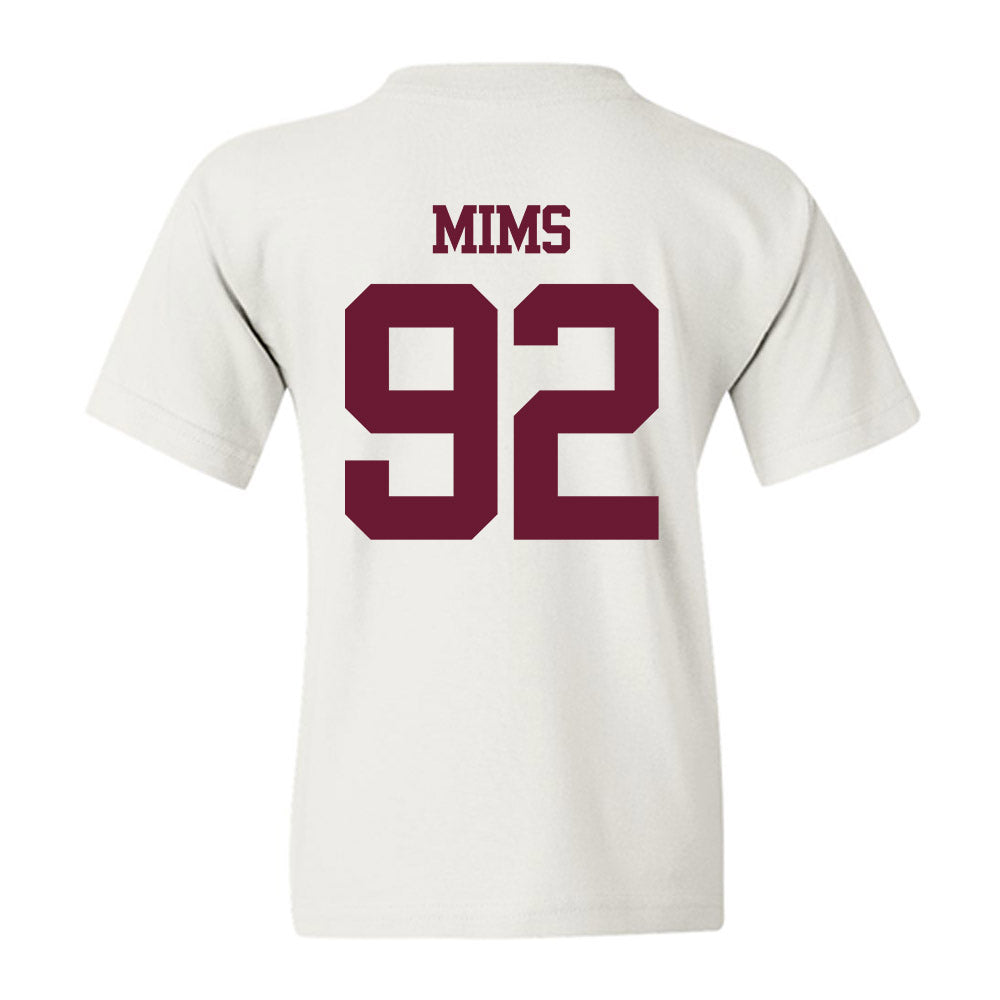 Texas A&M - NCAA Football : CJ Mims - Statement Shersey Youth T-Shirt-1