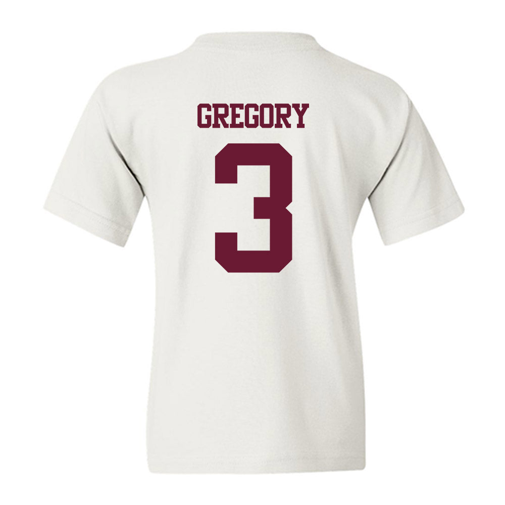 Texas A&M - NCAA Football : Aaron Gregory - Statement Shersey Youth T-Shirt-1
