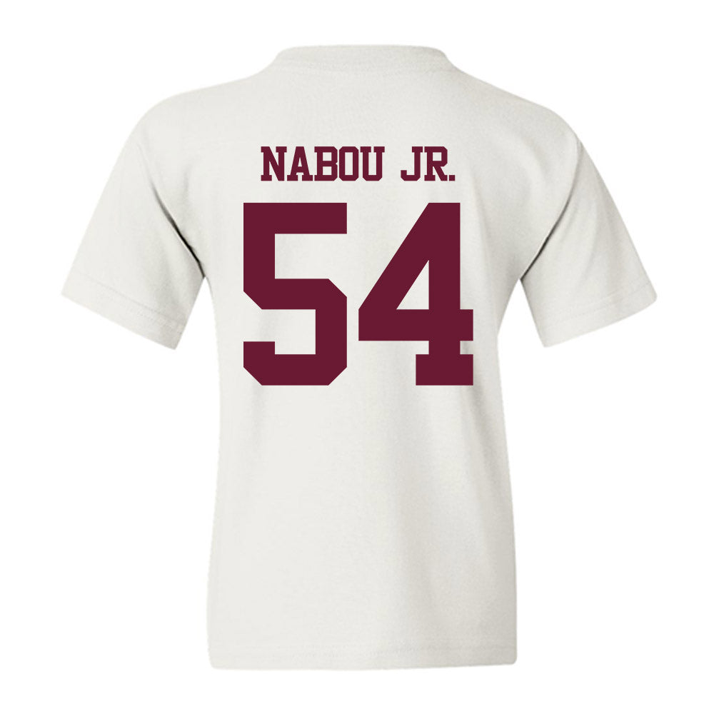 Texas A&M - NCAA Football : Mark Nabou Jr. - Statement Shersey Youth T-Shirt-1
