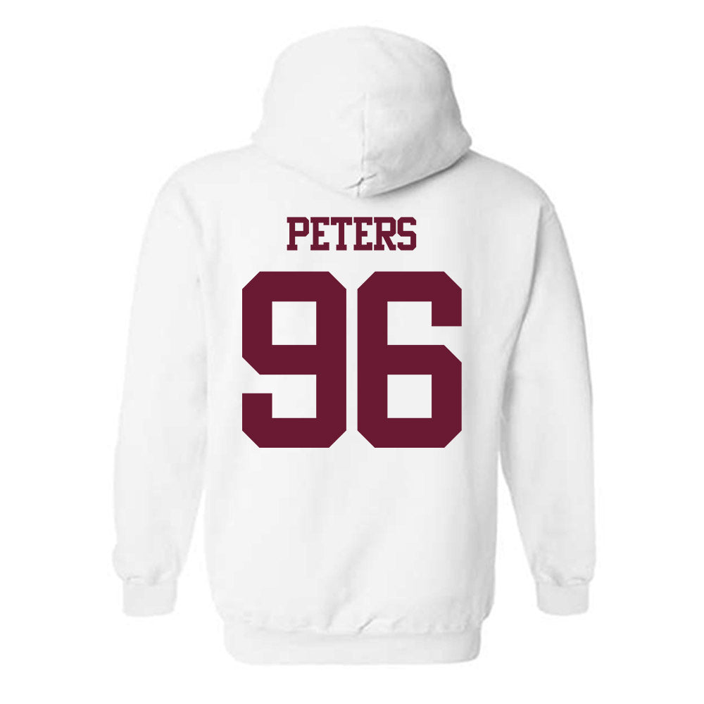 Texas A&M - NCAA Football : Waylon Peters - Statement Shersey Hooded Sweatshirt-1